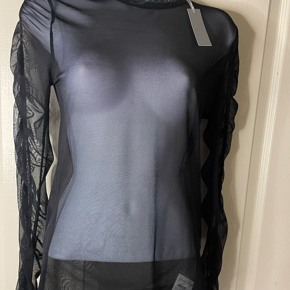 Sheer Mesh blouse - Picture 7 of 7